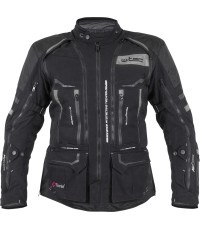 Motorcycle Jacket W-TEC Aircross - Black and grey