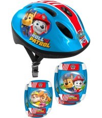 Vaikiškas šalmo ir apsaugų rinkinys Paw Patrol