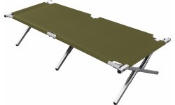 BasicNature sudedama turistinė gultė „Alu-Campbed“