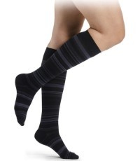 Kompresinės moteriškos kojinės MICROFIBER SHADES by SIGVARIS - Oniksas - C(41-44)