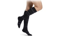 Kompresinės moteriškos kojinės MICROFIBER SHADES by SIGVARIS - Oniksas - C(41-44)