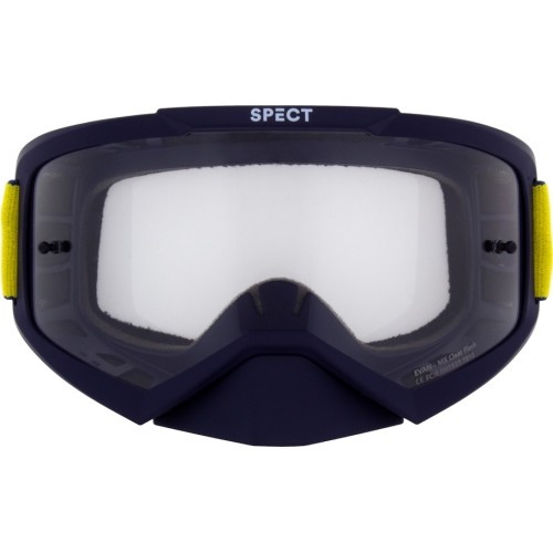 Motocross Goggles Red Bull Spect Evan, Matte Blue, Clear Lens