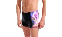 Maudymosi šortai M Dreaming Swim Short, juodi/margi - 550