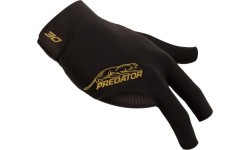 Billiard Glove, Predator Second Skin, 3-Finger, 30th anniversary, black, to wear on right hand, L&XL