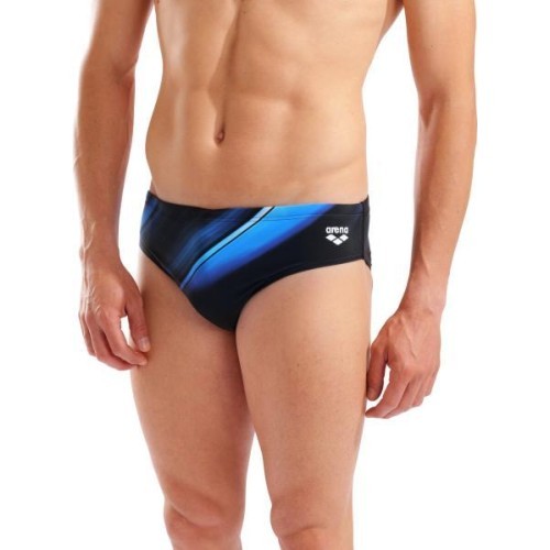 M Light Swim Briefs Black-Multi 100 - 550
