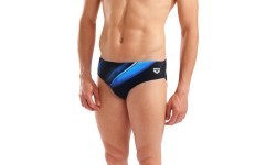M Light Swim Briefs Black-Multi 100 - 550