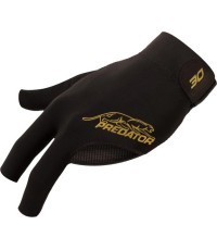 Billiard Glove, Predator Second Skin, 3-Finger, 30th anniversary, black, S&M