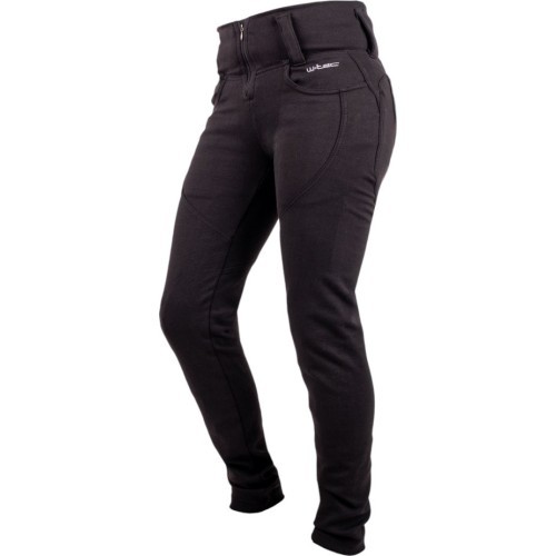 Women’s Motorcycle Leggings W-TEC Wombutta - Black