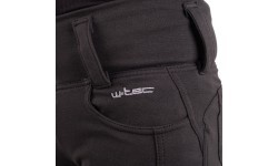 Женские мотолеггинсы W-TEC Wombutta - Чёрный