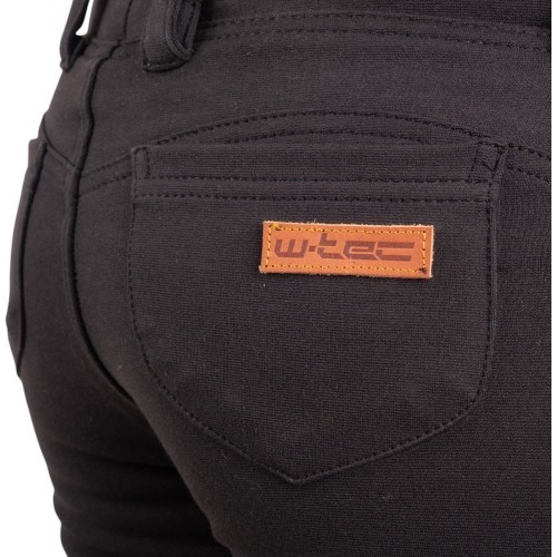 Moteriškos motociklininkų tamprės W-TEC Wombutta - Juoda