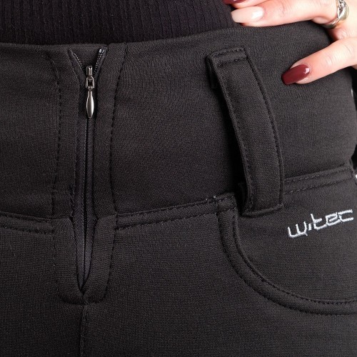 Moteriškos motociklininkų tamprės W-TEC Wombutta - Juoda