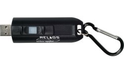 BasicNature LED raktų pakabukas „USB"
