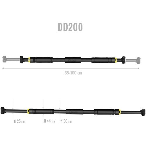 Дверной турник DD200 66,5-100 см HMS PREMIUM