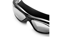 NQG280MAF BLACK JUNIOR GOGGLES/MASK NILS AQUA