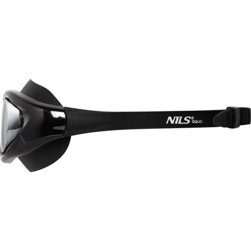 Vaikiški plaukimo akiniai-kaukė NILS AQUA NQG280MAF, juodi