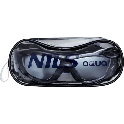 NQG280MAF BLACK JUNIOR GOGGLES/MASK NILS AQUA
