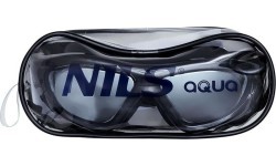 NQG280MAF BLACK JUNIOR GOGGLES/MASK NILS AQUA