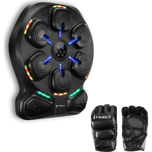 Электронная боксёрская мишень с Bluetooth, музыкой и перчатками TB13 HMS