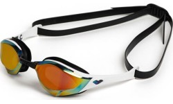 Plaukimo akiniai Cobra Edge Swipe Mirror Gold-White-Black