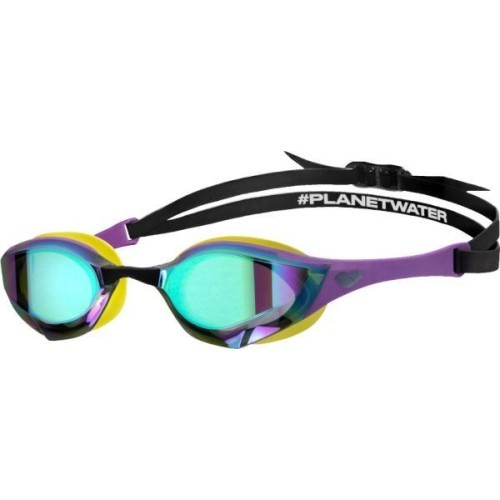 Очки для плавания Cobra Edge Swipe Mirror Emerald-Plum-Cyber Lime