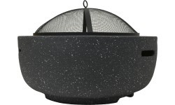 Fireplace LA PALMA grey MgO