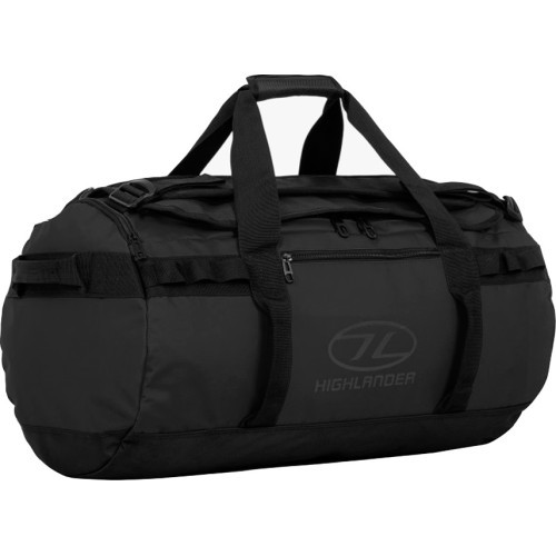 Дорожная сумка Highlander Storm Kitback 45L, черная - Чёрный