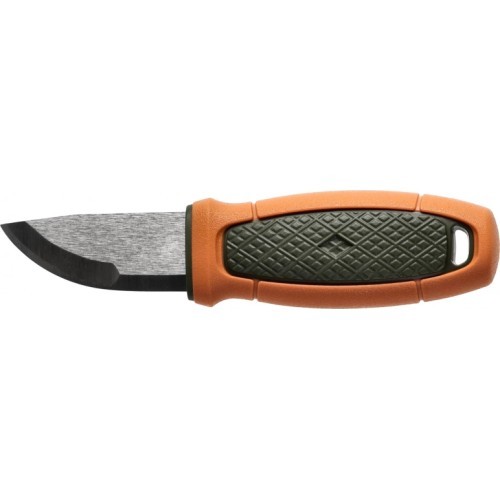 Morakniv Eldris knife with belt loop olive-orange stainless steel