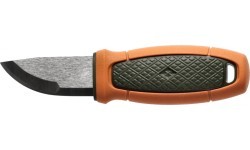 Нож Morakniv Eldris с петлёй для ремня, оливково-оранжевый, нержавеющая сталь