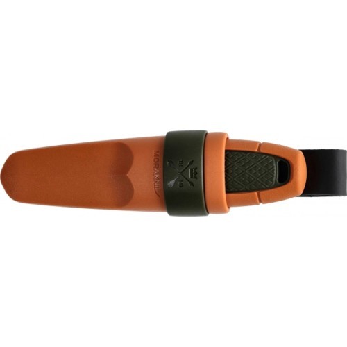 Morakniv Eldris knife with belt loop olive-orange stainless steel