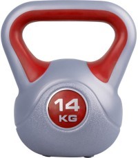 Cement-Filled Vinyl Kettlebell inSPORTline 14 kg