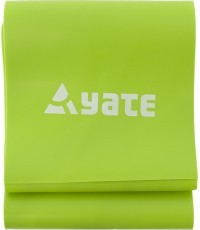 Pasipriešinimo guma Yate, 120x12 cm – kieta, žalia