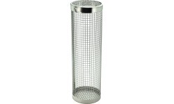 Гриль-цилиндр из нержавеющей стали 9x30 см