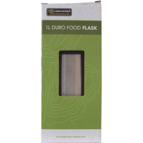 Food Flask Highlander Duro, 1 l - Silver