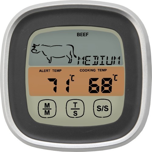 Skaitmeninis kepsninės termometras su zondu