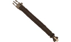 Paracord apyrankė Highlander, Trident, švilpukas, juodas titnagas