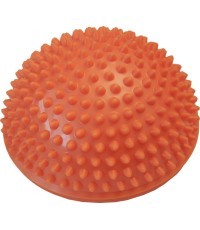 Massage Ball Yate Spiky Half Ball, 16 cm - Orange