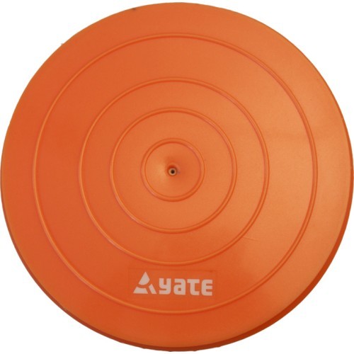 Masažinis kamuoliukas Yate Spiky Half Ball, 16 cm, oranžinis