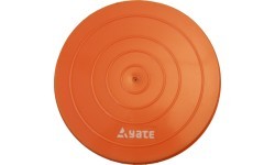 Массажный мяч Yate Spiky Half Ball, 16 см, оранжевый