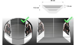 Box for indirect grilling 2pcs