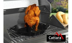 Гриль-подставка для курицы с поддоном