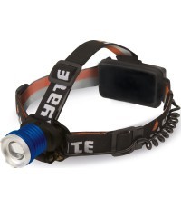 Žibintuvėlis ant galvos Yate Puma II, 6W CREE, 2x 18650