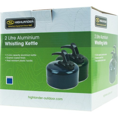 Whistling Kettle Highlander, Aluminum, 2 l - Dark Blue