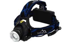 Светодиодный налобный фонарь Cattara Zoom, 570 лм