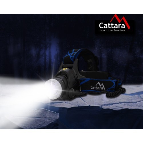 LED žibintuvėlis ant galvos Cattara Zoom, 570 lm