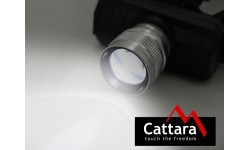 Prožektorius ant galvos SCORPION 90 lm XPE ZOOM įkraunamas