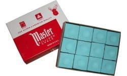 Chalk Master, green, for Snooker, 12 pack
