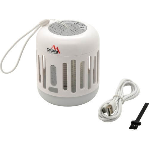 Cattara įkraunamas žibintuvėlis su UV vabzdžių gaudykle ir Bluetooth muzika