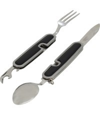 Folding knife with cutlery tool Cattara CAMPING, 9 cm