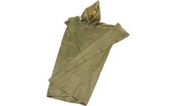 Lietpaltis-poncho Highlander, alyvuogių spalvos
