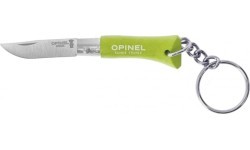 Raktų pakabuko peilis Opinel Colorama 02 Inox, šviesiai žalias